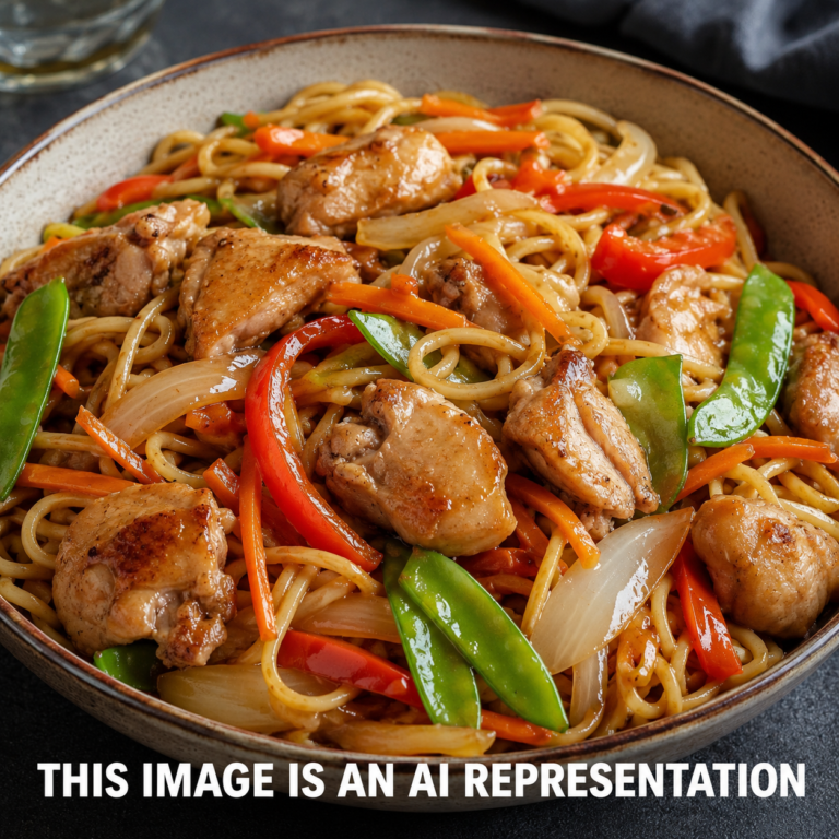 Asian Chicken Noodle Bowl