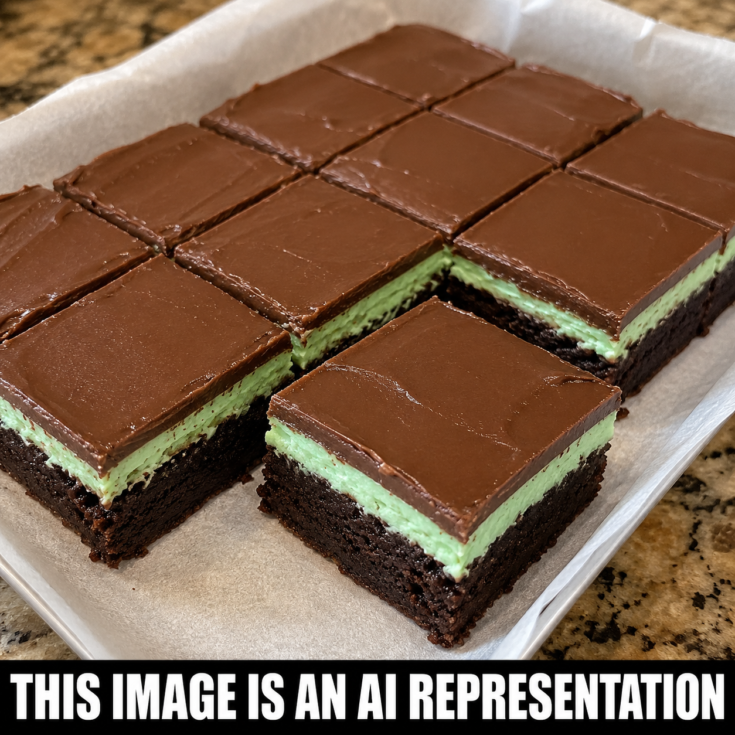 Creme de Menthe Bars