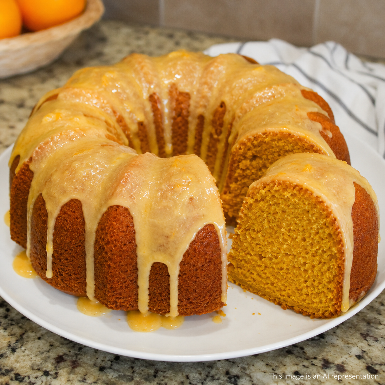 Orange Pumpkin Cake